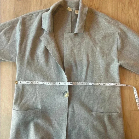 Anthropologie Gray Moth Button Cardigan - Picture 4 of 5